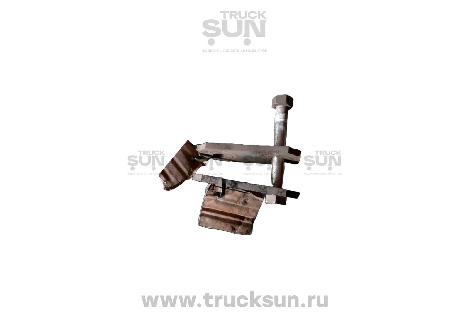 Опорная планка серьги рессоры FR NQR71/75 (8941103993) Б/У, изображение 2 из 2