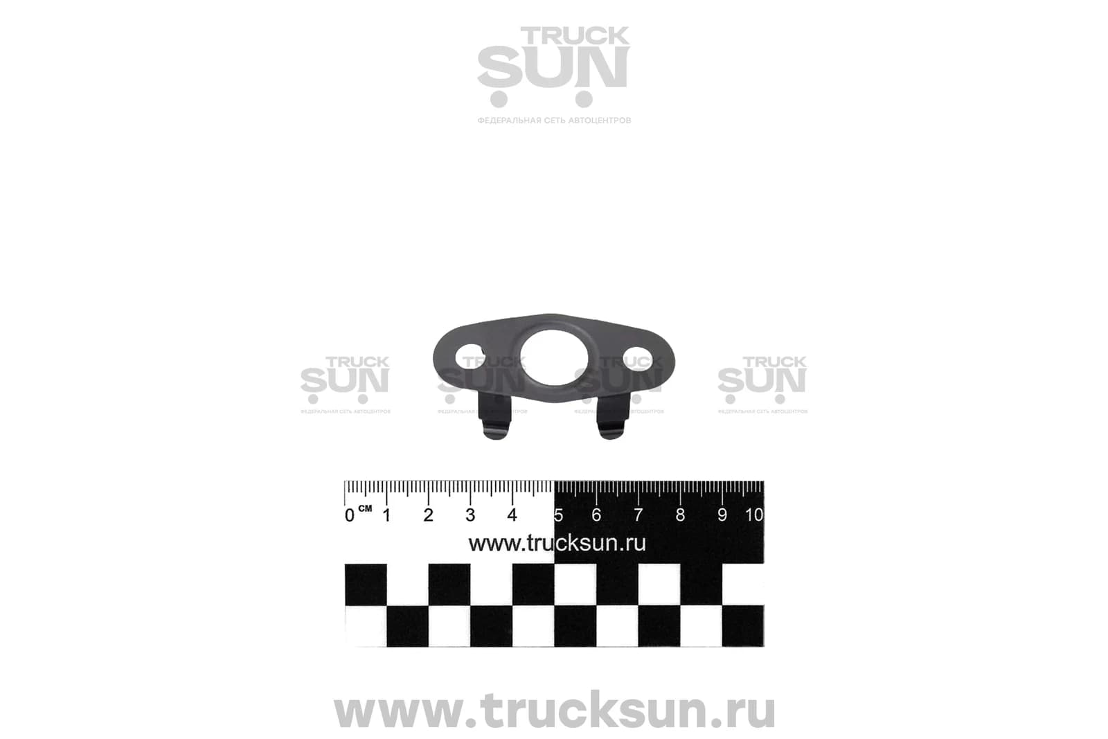 Прокладка трубки слива масла турбокомпрессора 4JJ1 NLR85 верхняя, изображение 2 из 3