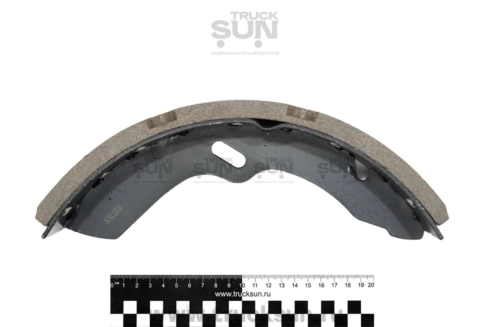 Колодка тормозная 110mm FR/RR HD78/FUSO CANTER RUS, изображение 3 из 3