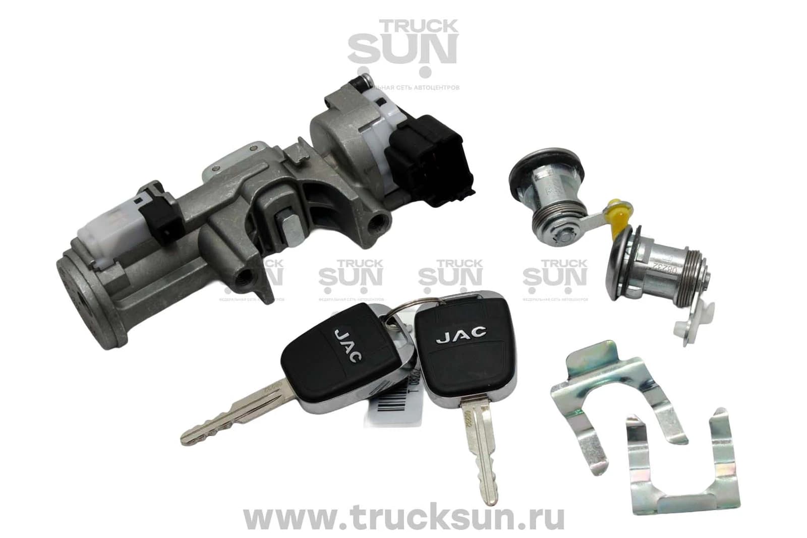 Замок зажигания JAC N56 4DA1-T + 2 ключа, изображение 1 из 4