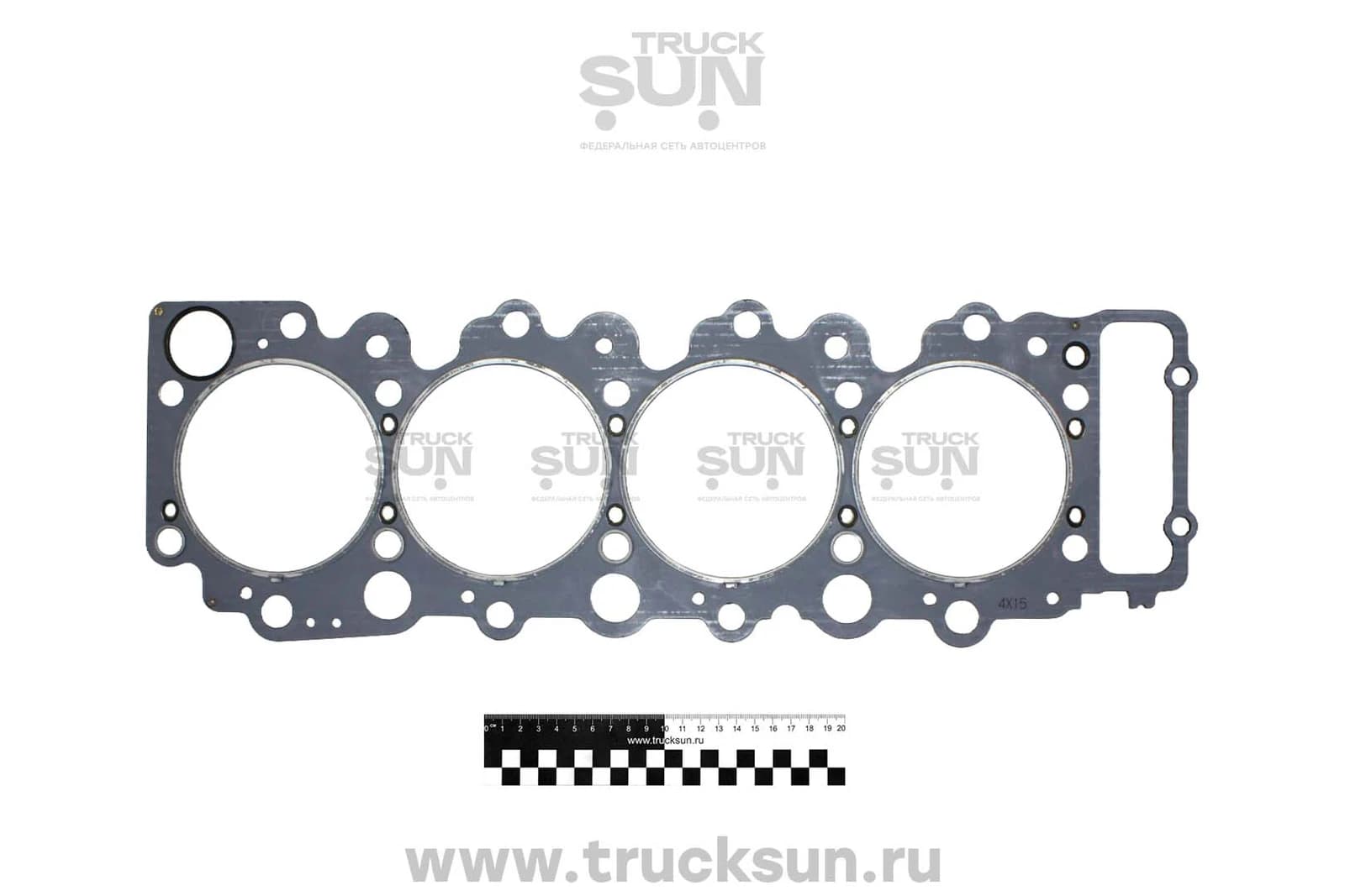 Прокладка ГБЦ Т=1.575 4HK1 NQR75/FSR90 2-HOLE