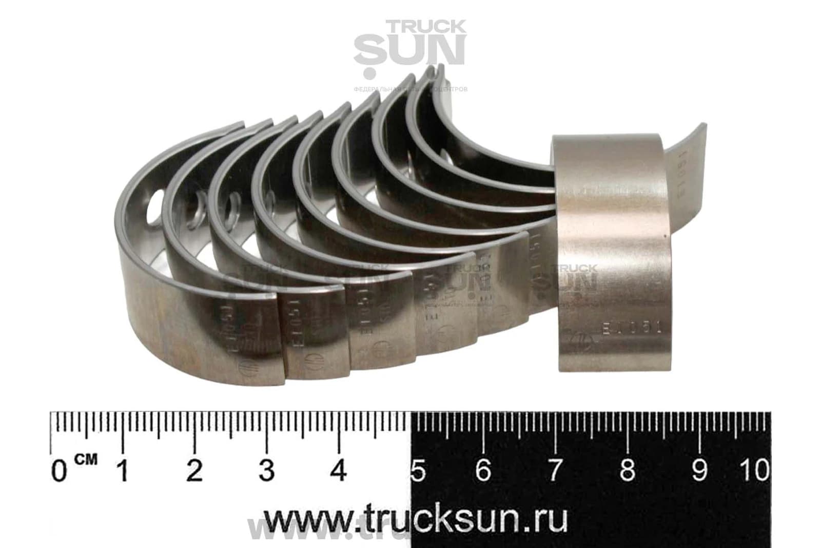 Вкладыши распредвала 4HF1/4HG1/4HK1/6HK1 NQR71/75/FSR узкие 16мм