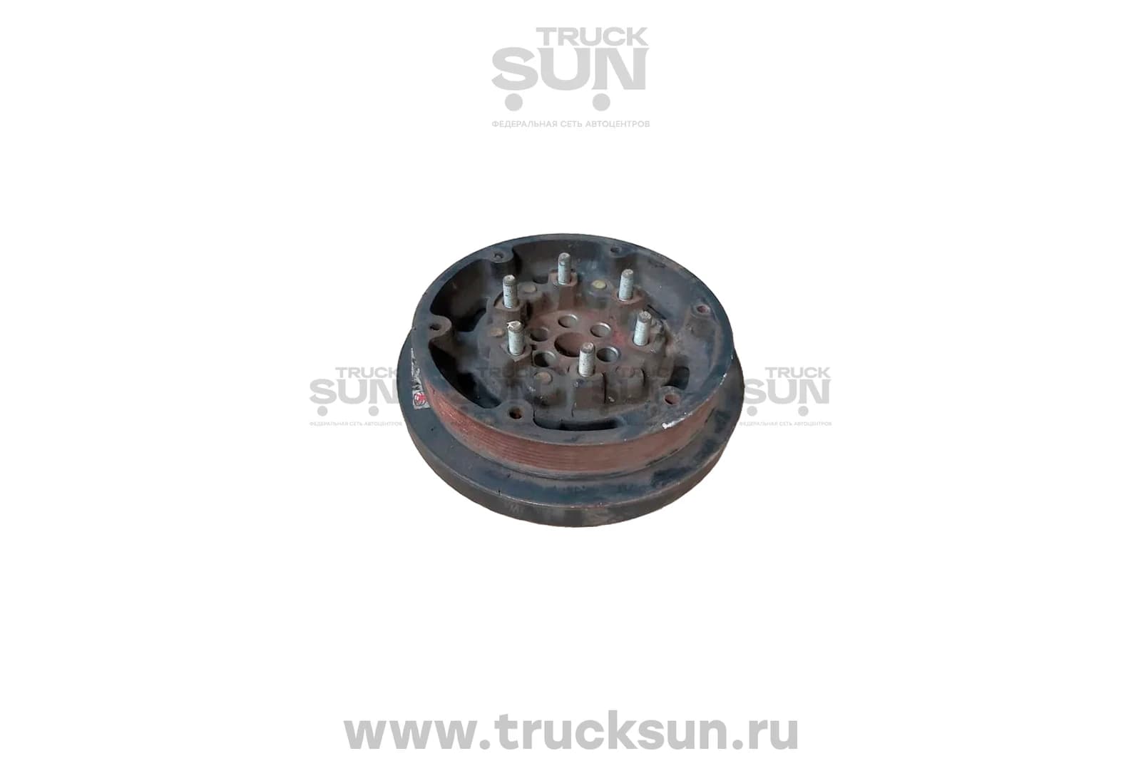 Шкиф коленчатого вала D6GA HD120 Б/У, изображение 3 из 3