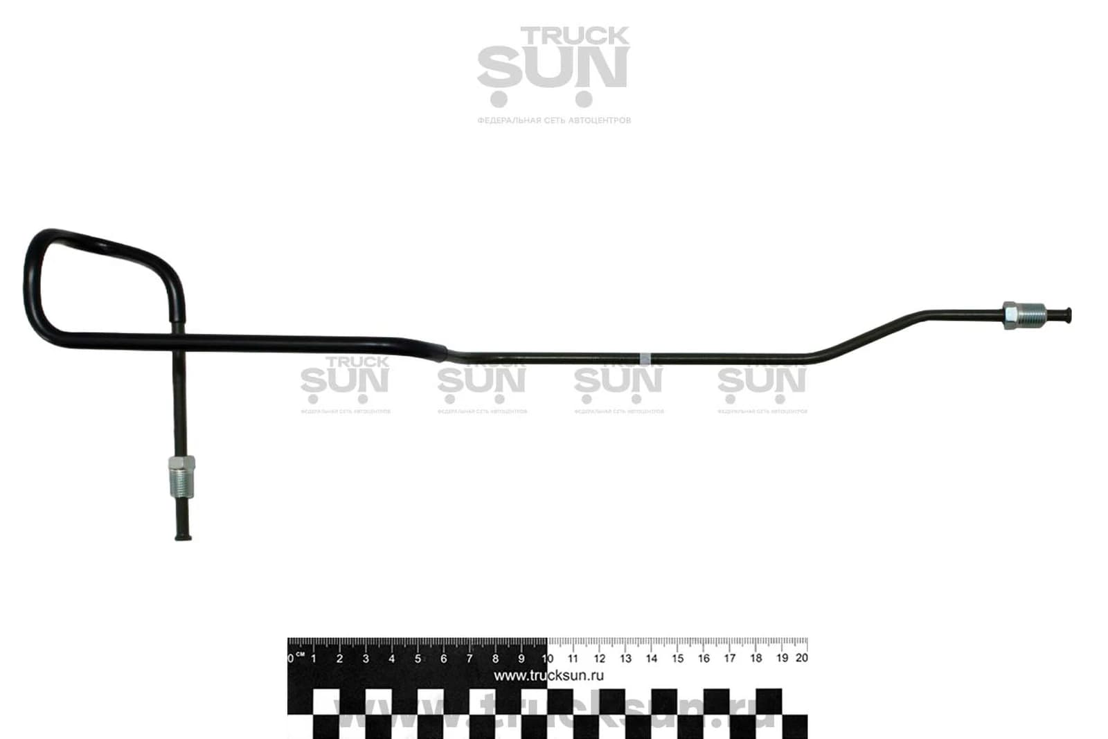 Трубка тормозная ступицы RR RH NQR 71/75, изображение 2 из 2