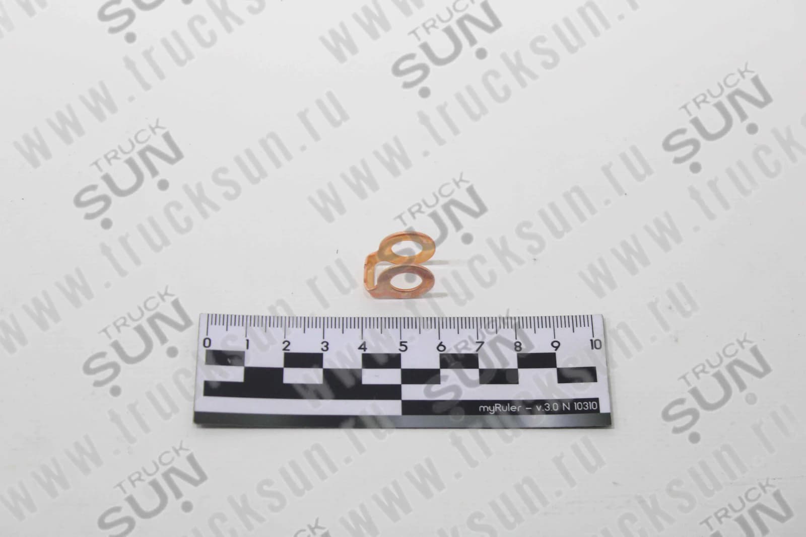 Прокладка двойная болта трубки обратки под слив 6WF1 CYZ/4HK1 NQR75/90/NPR75, изображение 2 из 2