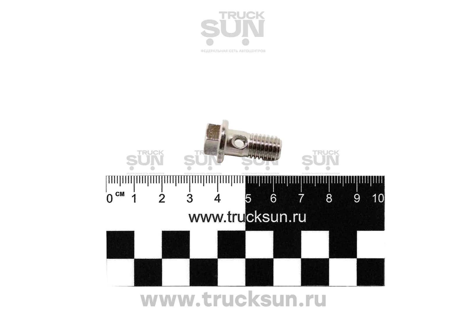 Болт трубки обратки под слив 4HK1 NQR75/90, изображение 1 из 3