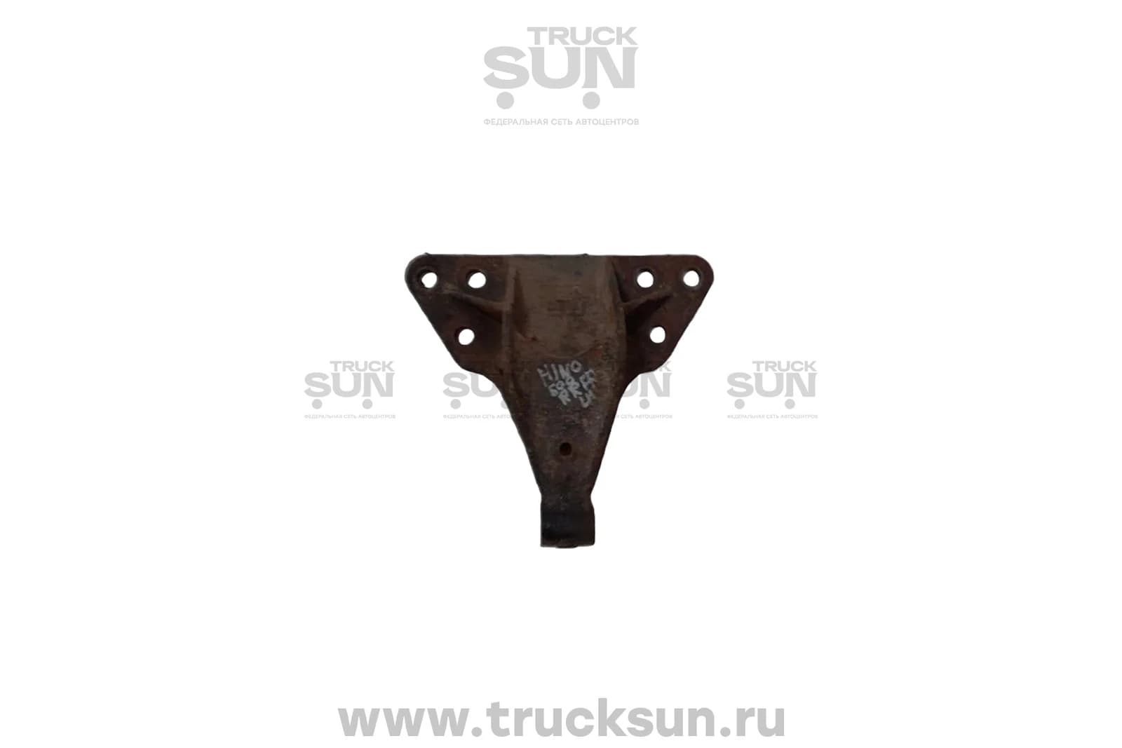 Кронштейн рессоры RR FR конец HINO500 пневмоподвеска б/у, изображение 2 из 3