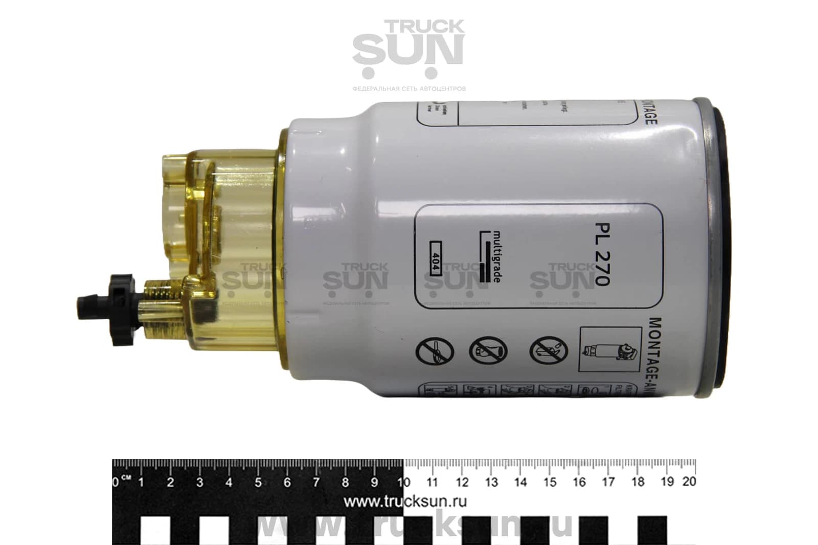 Фильтр топливный NLR/NMR85/NPR75 груб.с колбой, изображение 4 из 5