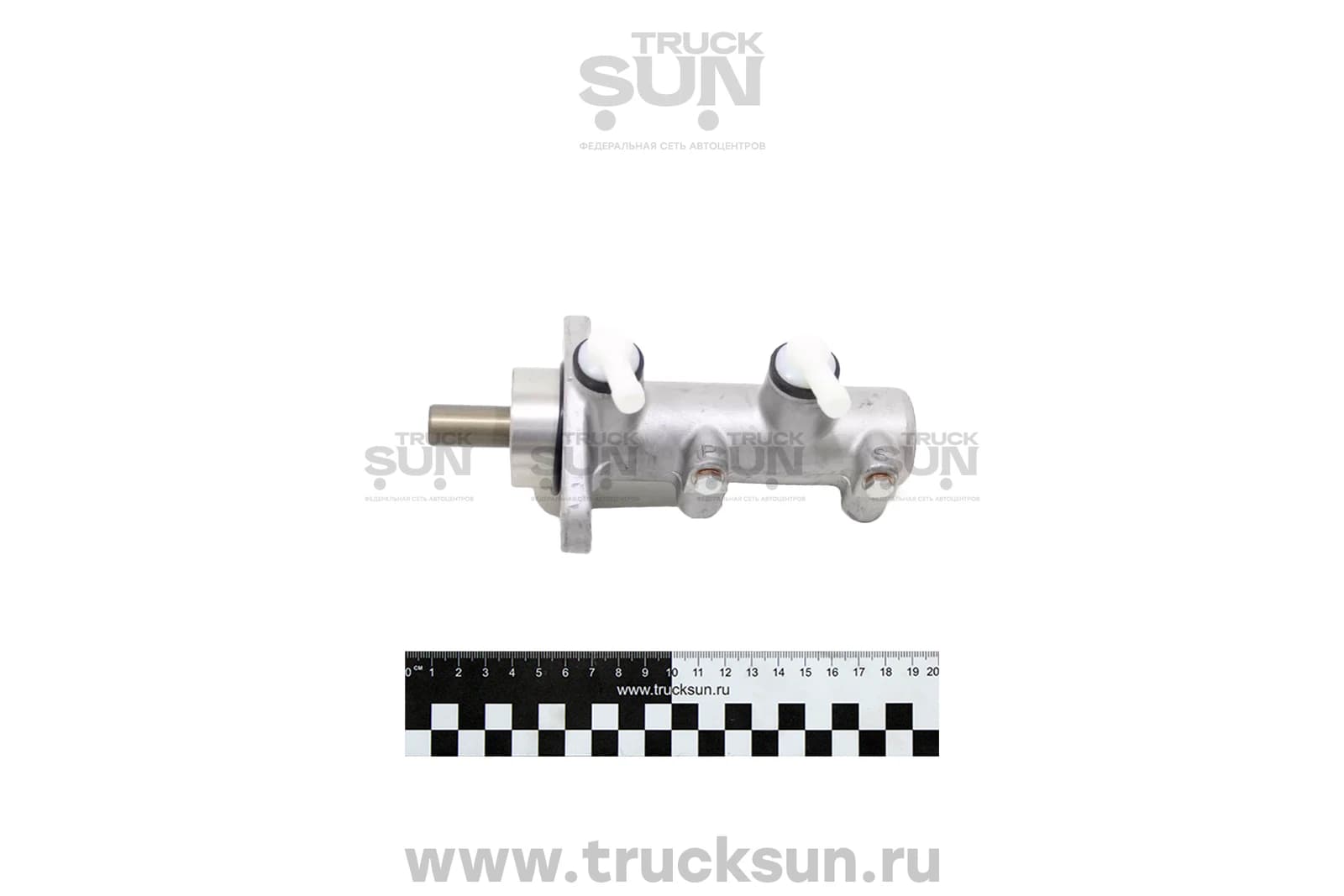 Цилиндр тормозной главный HD65/78/County алюминиевый, изображение 2 из 3
