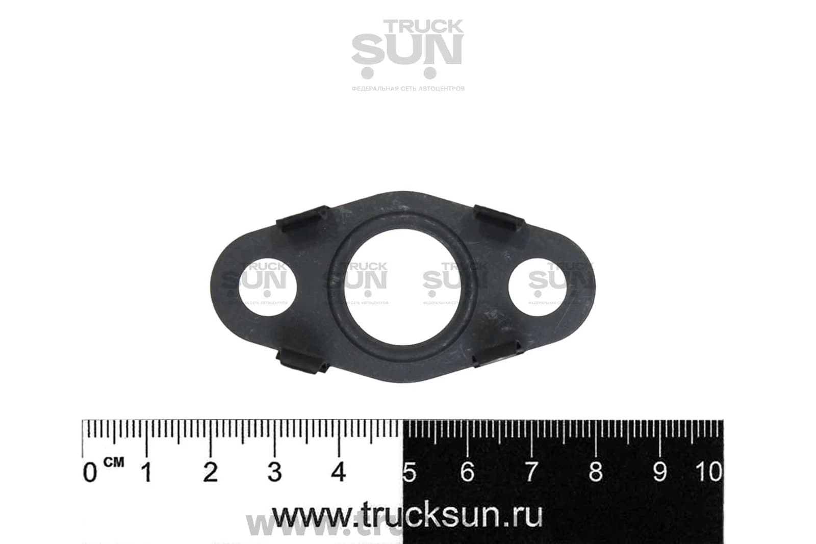 Прокладка трубки слива масла турбокомпрессора 4JJ1 NLR85 верхняя, изображение 2 из 2