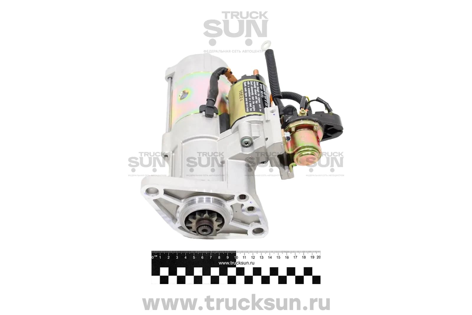 Стартер D4DD HD65/78/County (36100-45501,S1029,TT16593,STA3505BA,KM7005768R,STA3505KR,600256) 06- (11 зуб), изображение 2 из 5