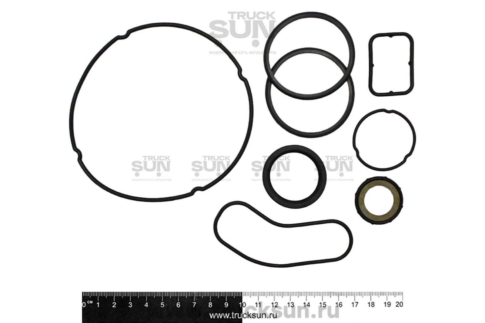 Прокладки двигателя 4HK1 NPR75/FSR евро4 T=1.475 NON-HOLE, изображение 4 из 18
