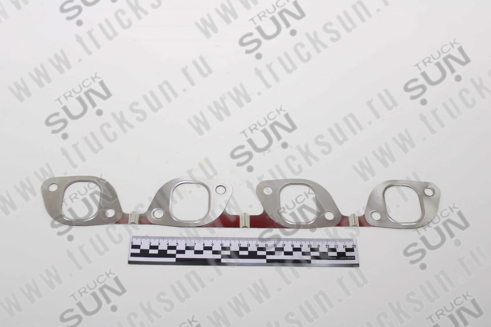 Прокладка коллектора выпускного 4HG1/4HF1/4HK1 NQR71/75 (8971464990,8971464992,8971464990), изображение 1 из 2