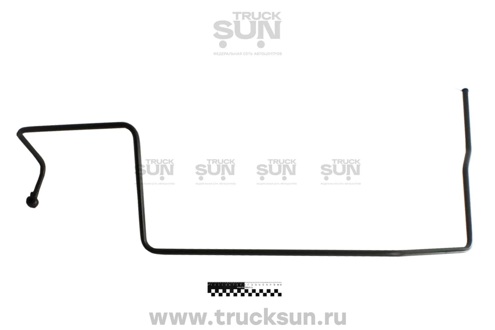 Трубка обратки масла в рулевой редуктор HOWO T5G