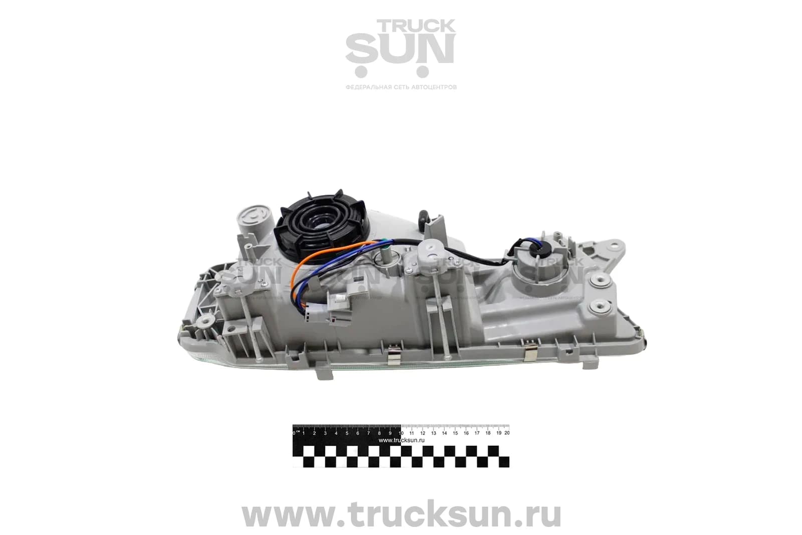 Фара LH ISUZU GIGA в бампер с туманкой, изображение 2 из 3