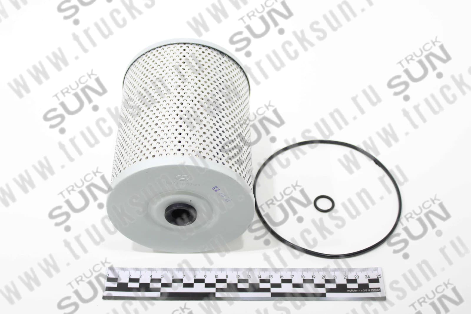 Фильтр масляный D6CA/D6CE HD270 (26030-72000,26345-84021,26345-84001,O1011,21036,LF782,JO-H07) Тонкий, изображение 2 из 2