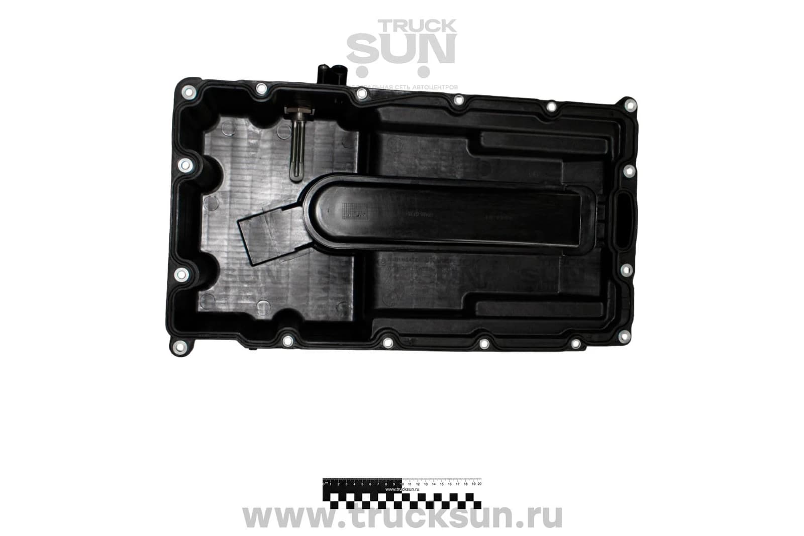 Поддон двигателя ISF3.8 Камаз Компас 9/JAC N90 в сборе, изображение 2 из 3