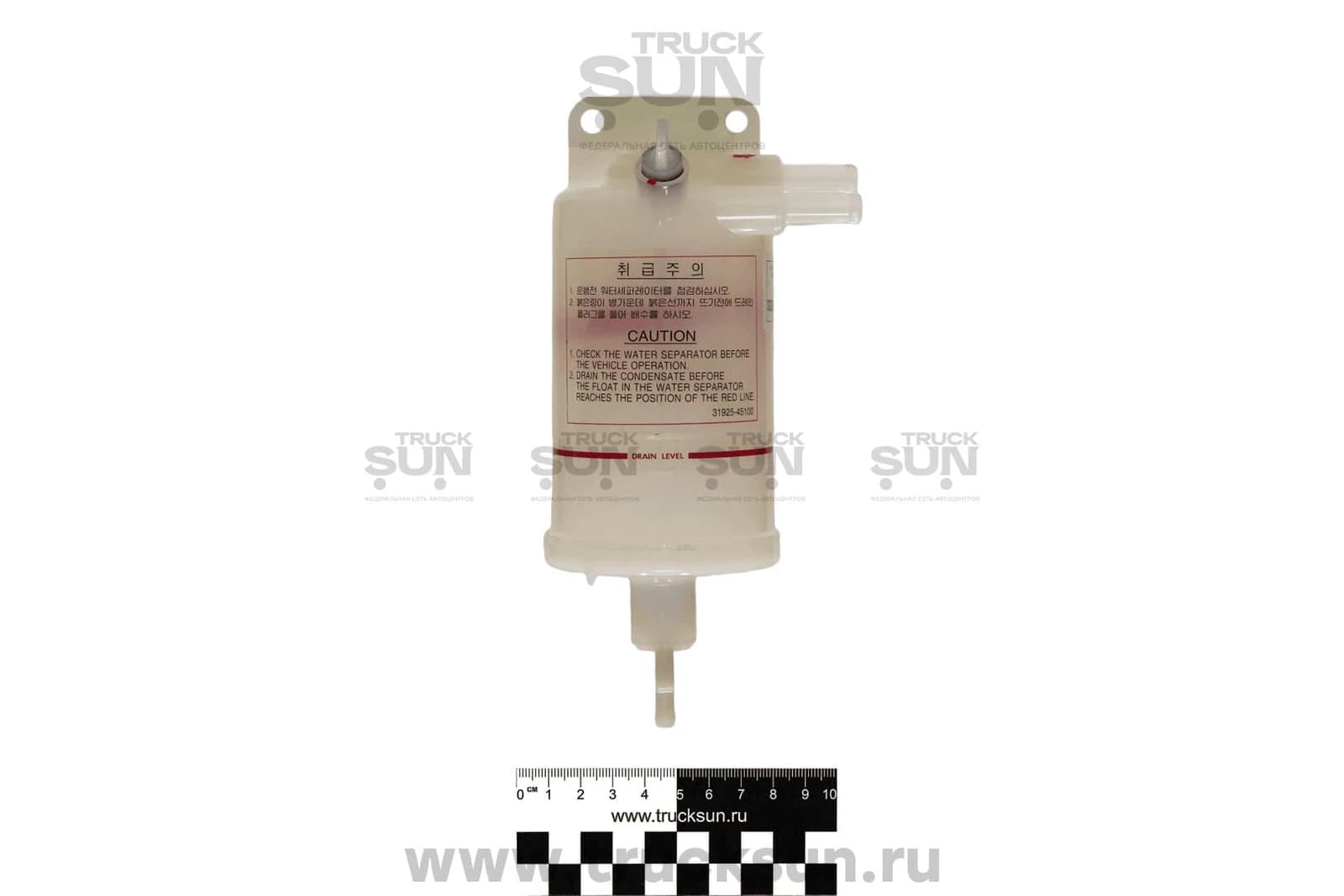 Фильтр отстойник HD72/78/County/HD120 трубки вправо