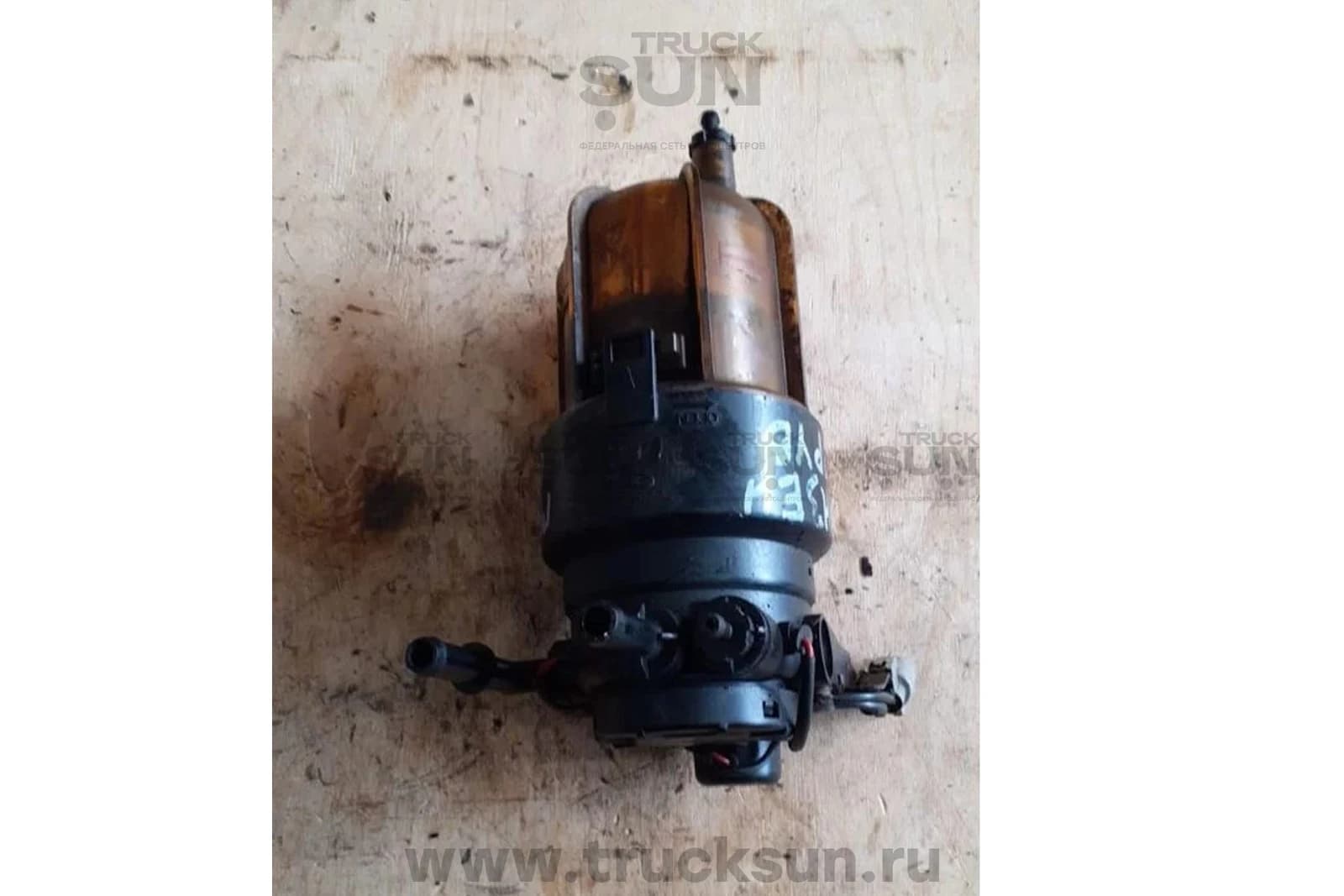 Кронштейн фильтра топливного груб.оч. HINO300 евро4 (23330-78090,23330-78091) б/у, изображение 3 из 3