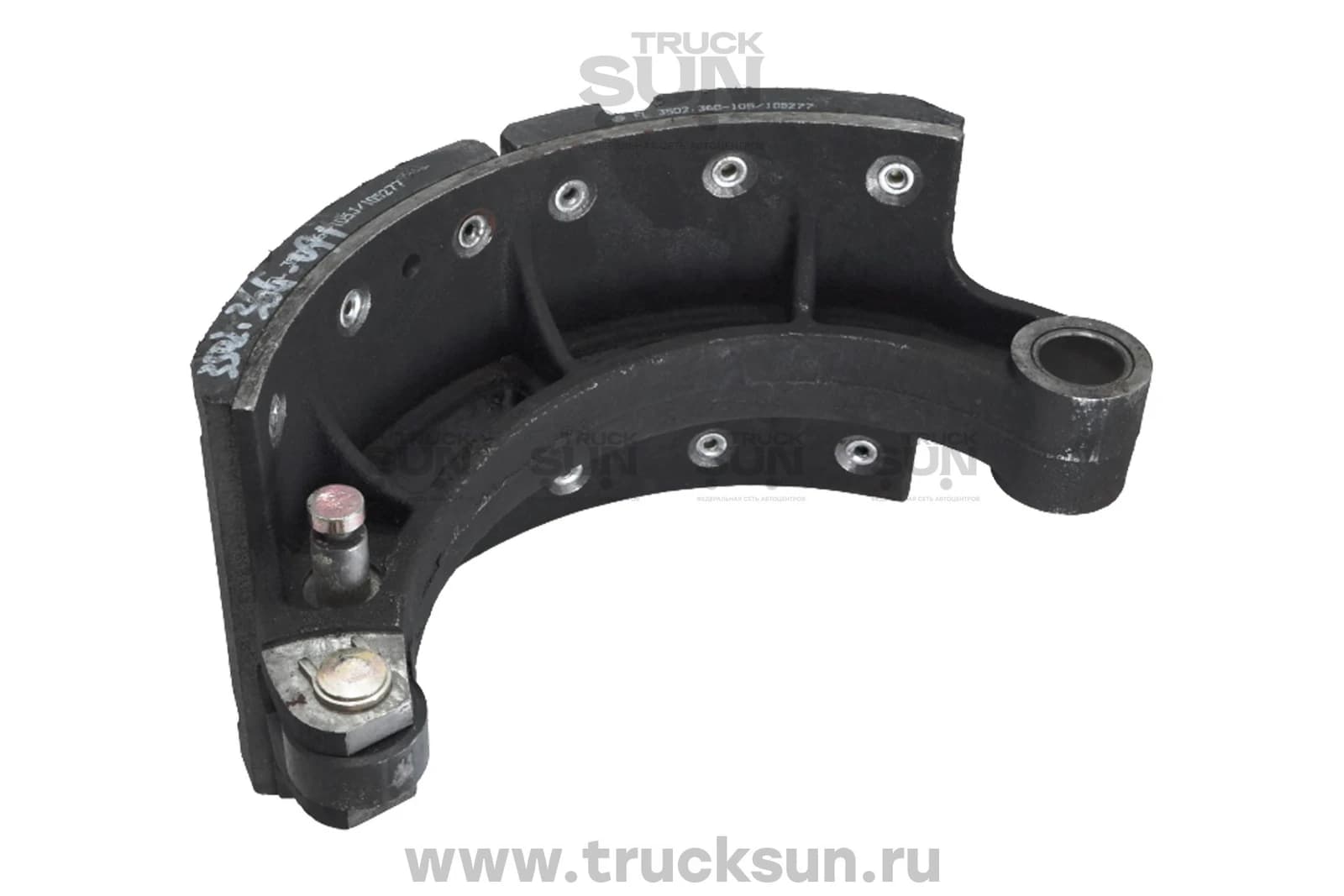 Колодка тормозная RR низ JAC N120/Компас 12, изображение 1 из 2