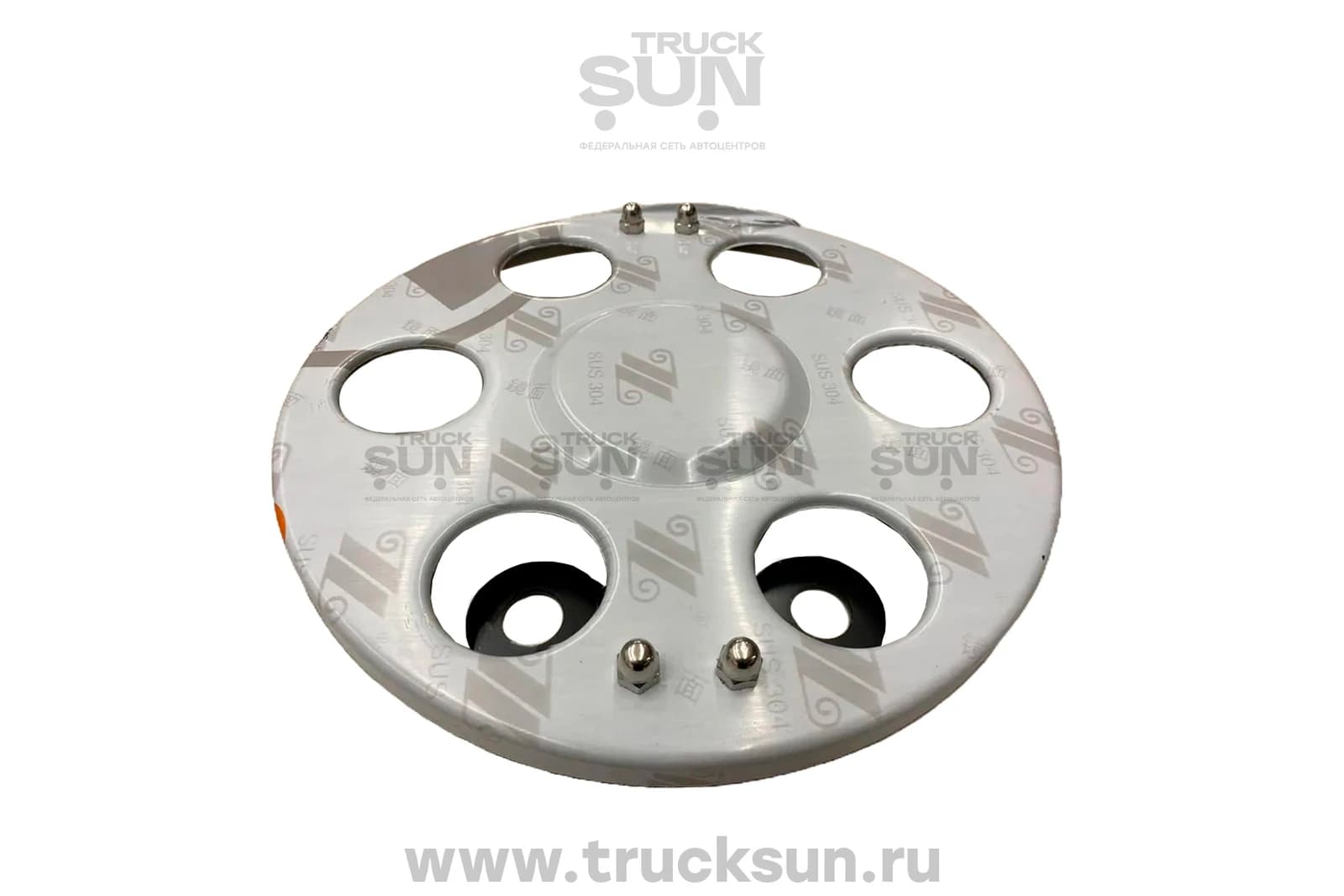 Колпак колеса декоративный JAC N80/КАМАЗ КОМПАС 9, изображение 3 из 5
