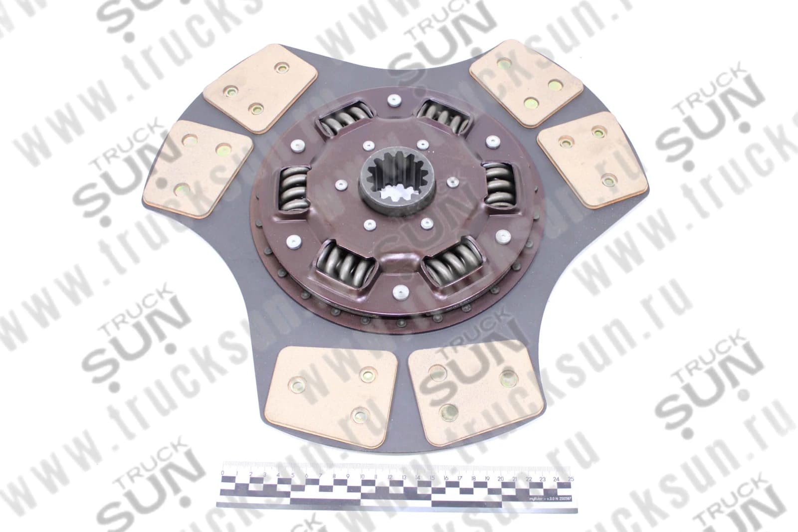 Диск сцепления D6AC/D6CB HD250/260/500/Universe/D6AB HD170 керамический, изображение 1 из 2