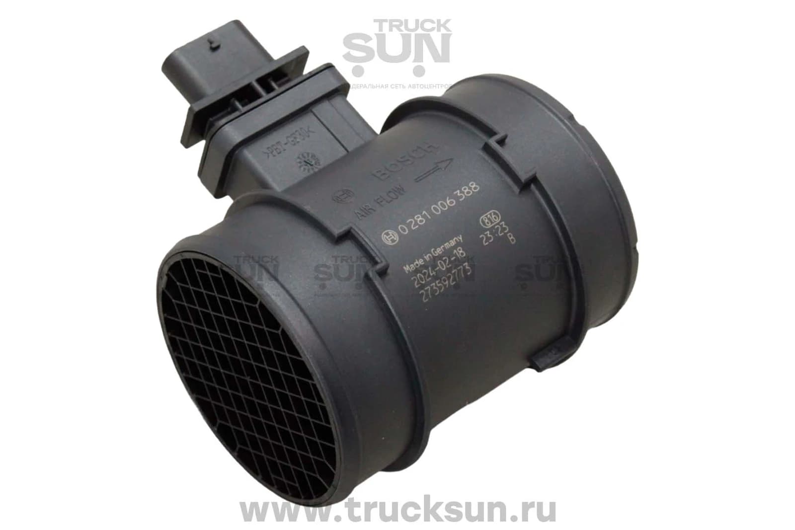 Датчик массового расхода воздуха ДМРВ JAC N35