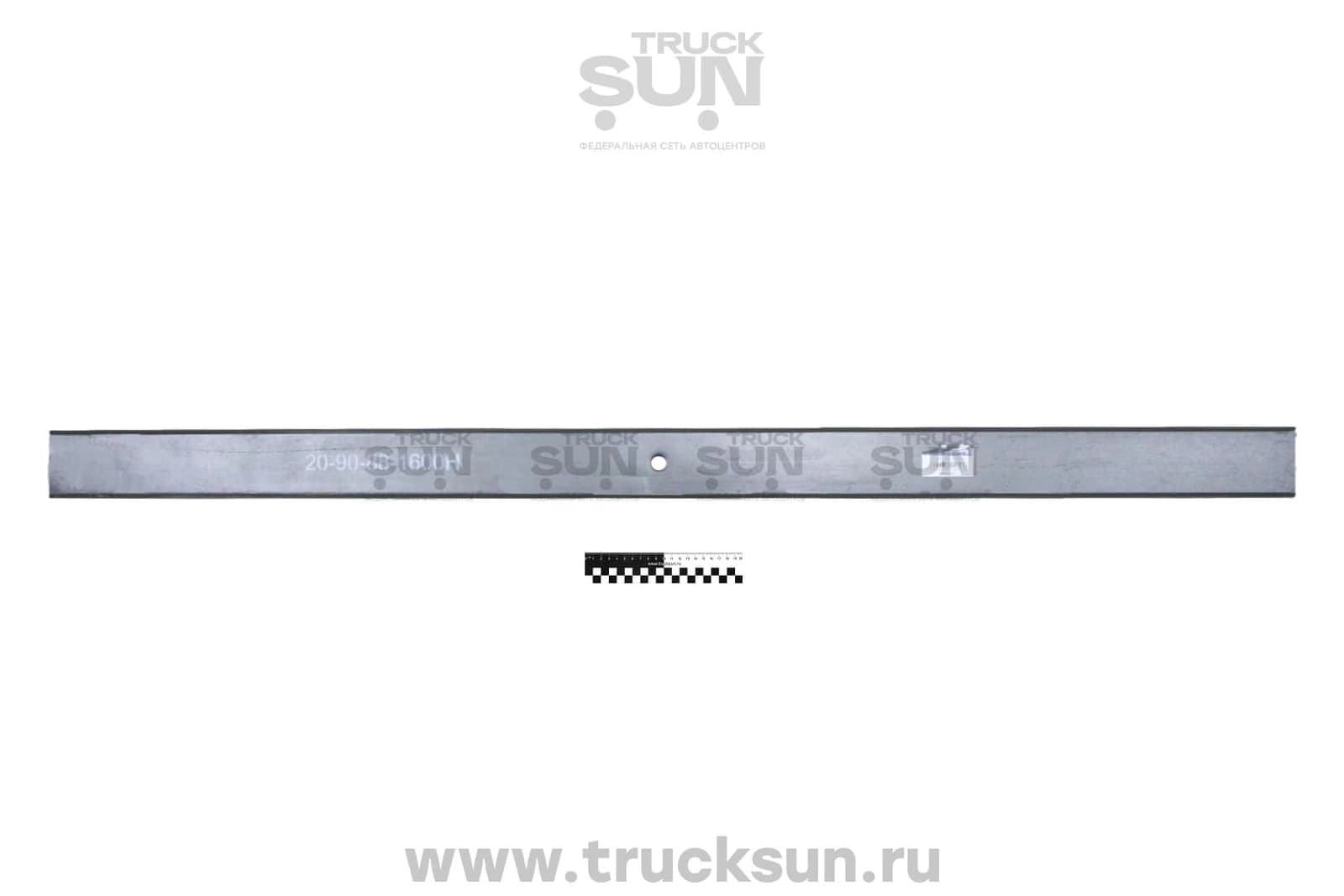 Лист рессоры заготовка 20-90-88-1600H RR №1 HINO700/GIGA, изображение 2 из 2