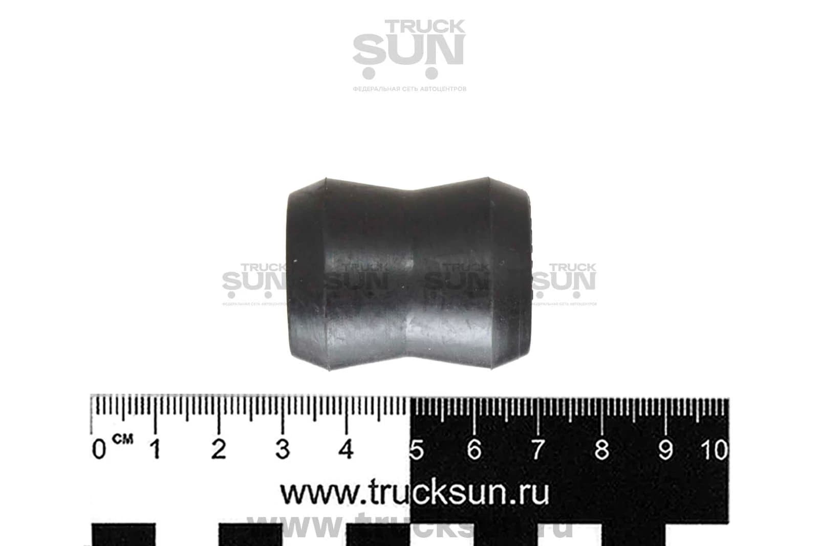 Втулка амортизатора ISUZU NQR71P (2007 - 2009) / ISUZU NQR75 (2008 - 2011) нижняя, резина "ISUZU", изображение 2 из 2