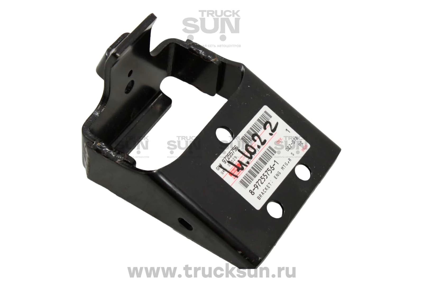 Кронштейн крепления подушки двигателя RR RH/LH 4HK1 NPR756/NQR90 (8972557561), изображение 1 из 2