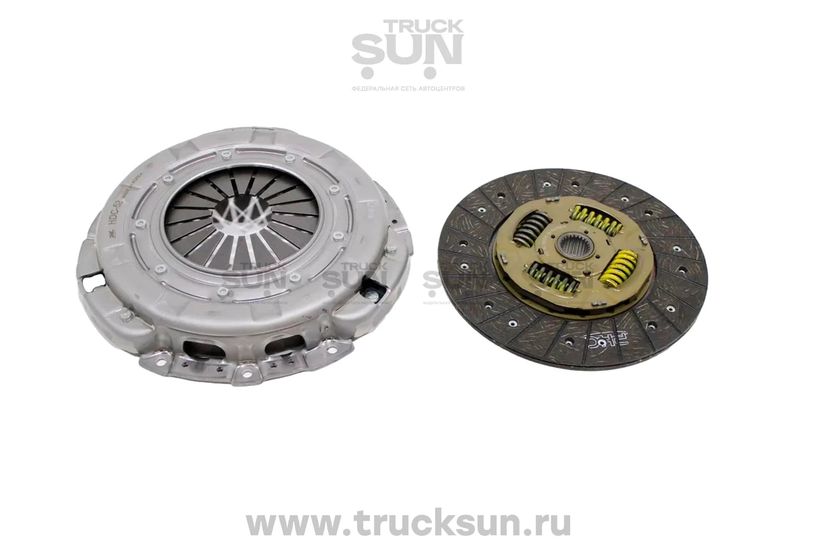 Сцепление в сборе D4BF Porter (828005,HDK136,VKD80002) без выжимного, изображение 2 из 2