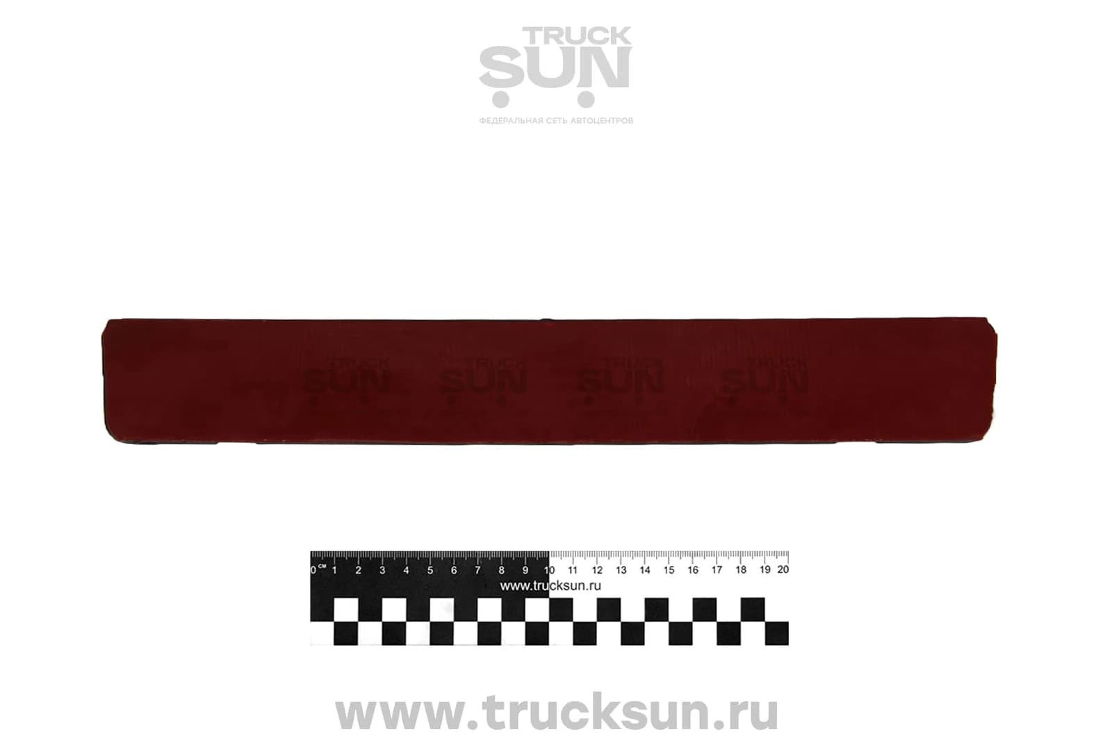 Накладка FR бампера противоскольз верх HOWO/SITRAK C7H, изображение 2 из 2