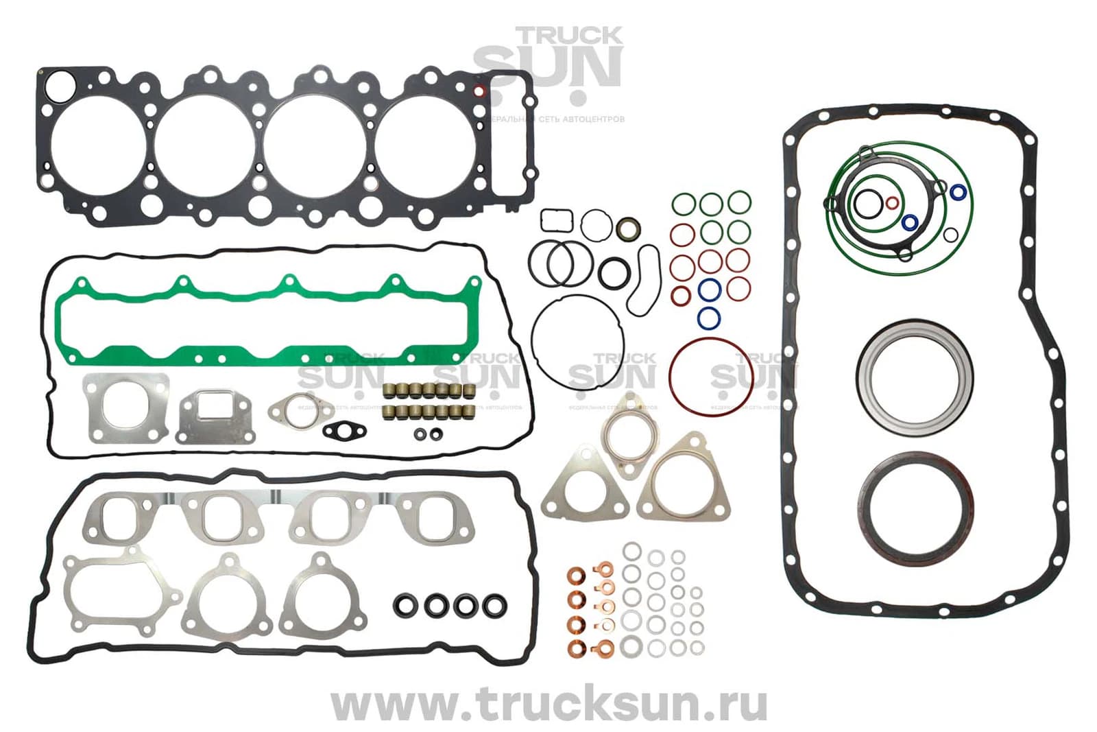 Прокладки двигателя 4HK1 NPR75/FSR евро4 T=1.475 NON-HOLE