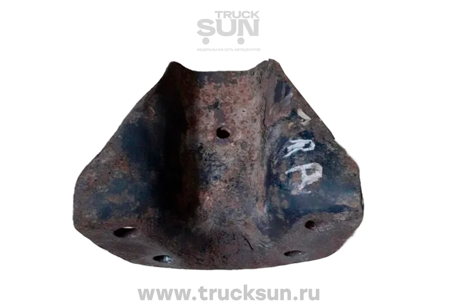 Кронштейн отбойника подрессорника NQR71/75/90 Б/У, изображение 3 из 3