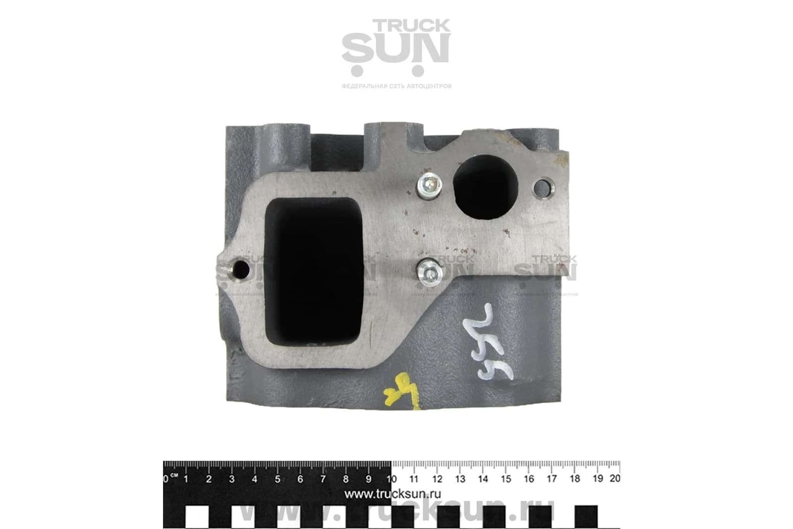 ГБЦ D6AB HD170/D6AC HD450 (22100-83401,22100-83402), изображение 4 из 5