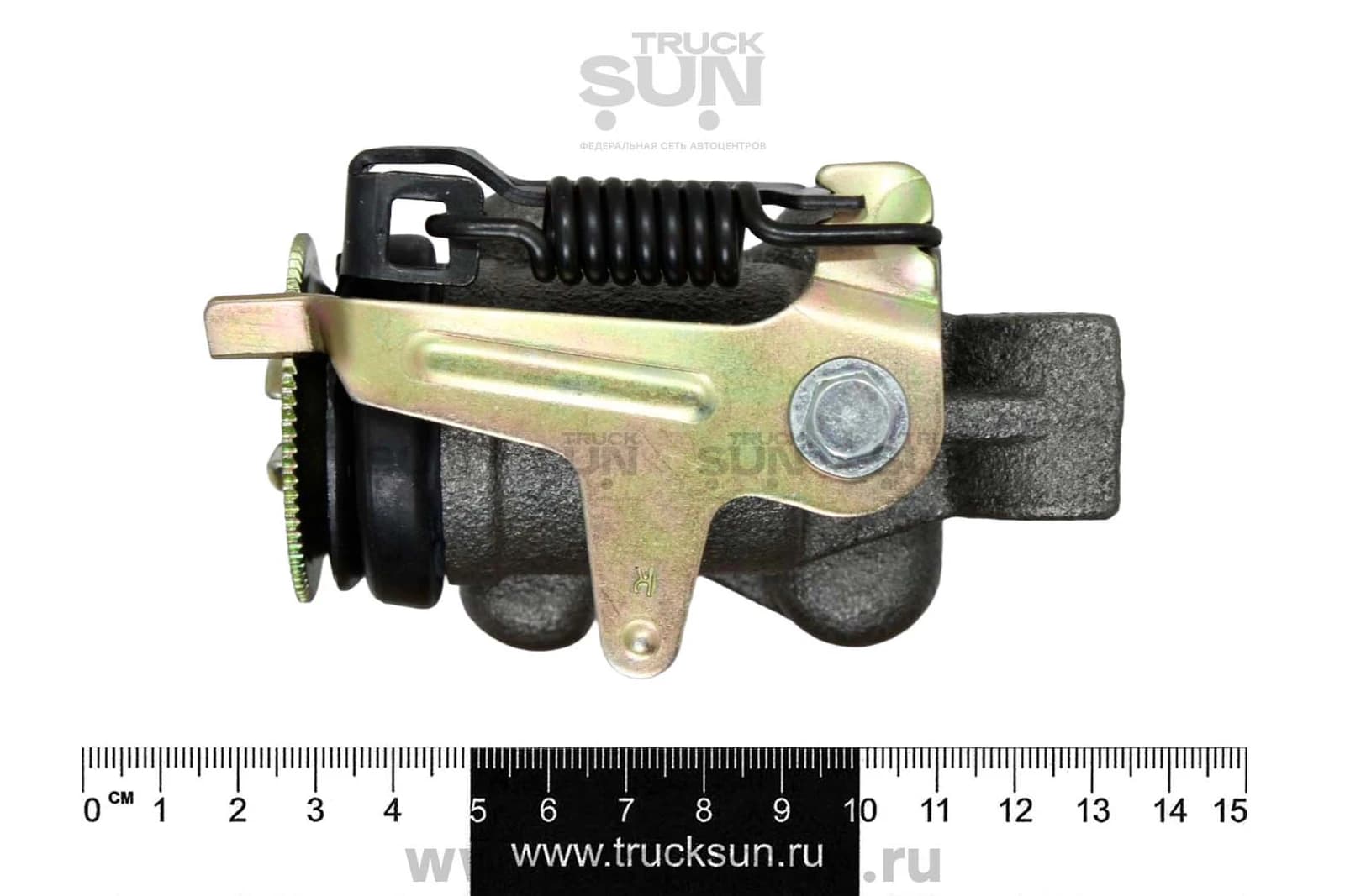 Цилиндр тормозной рабочий FR/RH NQR71/75/NPR Штуцер, изображение 2 из 2