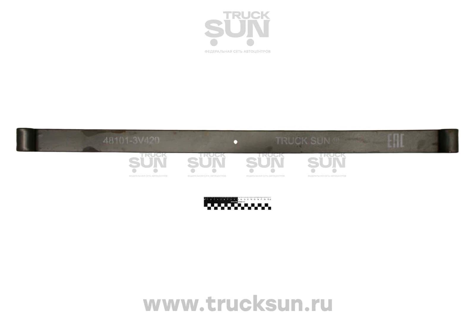 Лист рессоры №1 FR RH HINO300 евро3/4 (48101-3V420), изображение 2 из 2