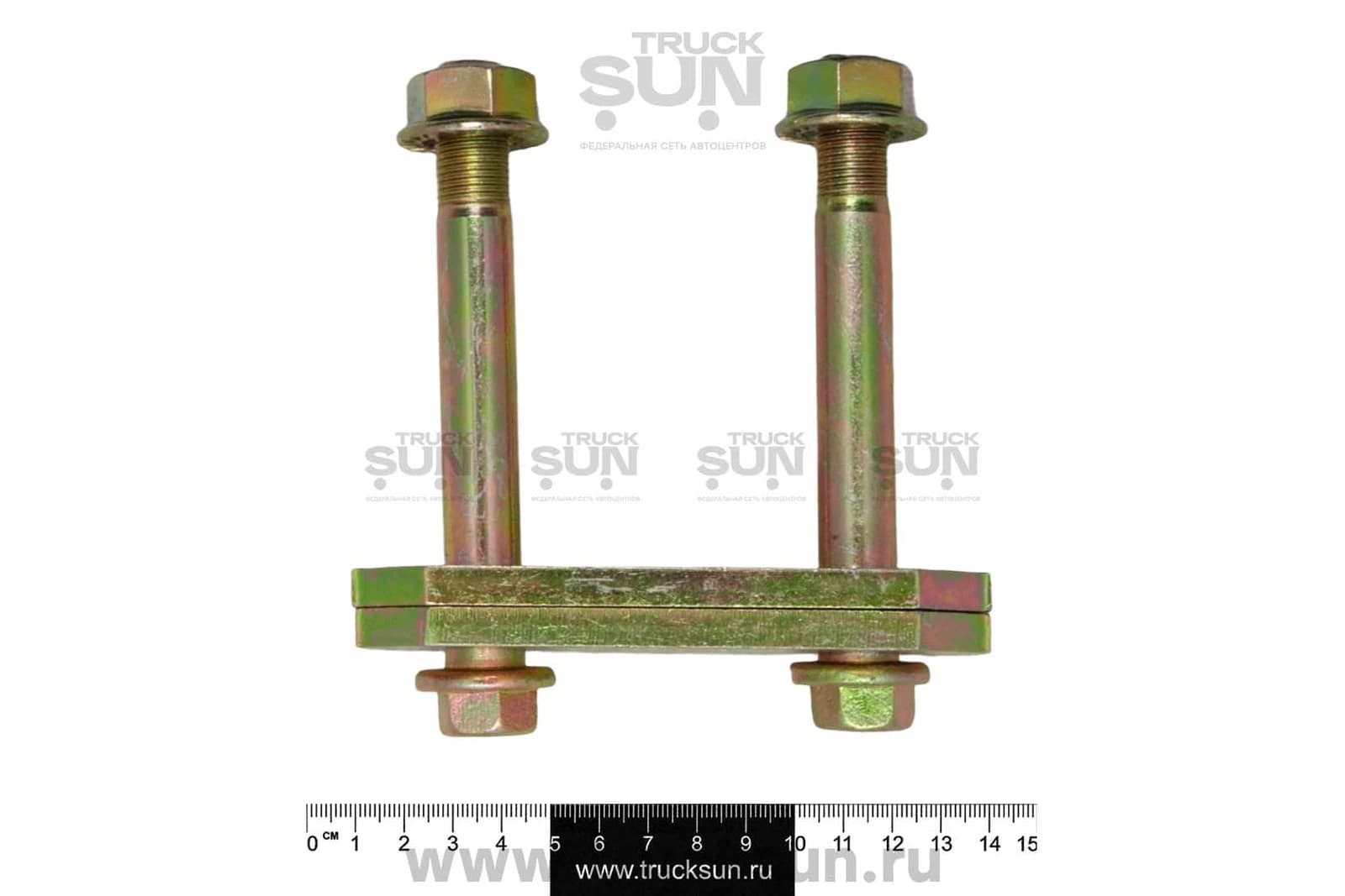 Серьга рессоры FR NQR71/75/NPR75 болт 16мм, в сборе, изображение 2 из 2