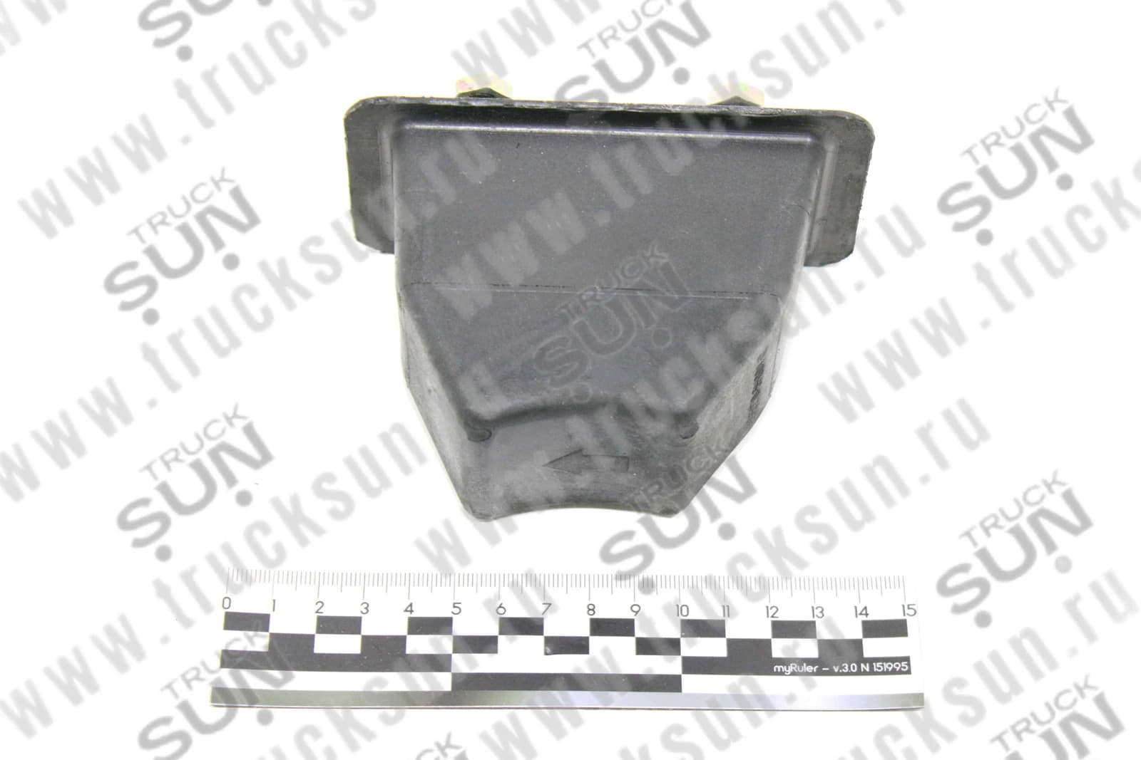 Отбойник рессоры RR центральный на раме HD72/78/120, изображение 2 из 3