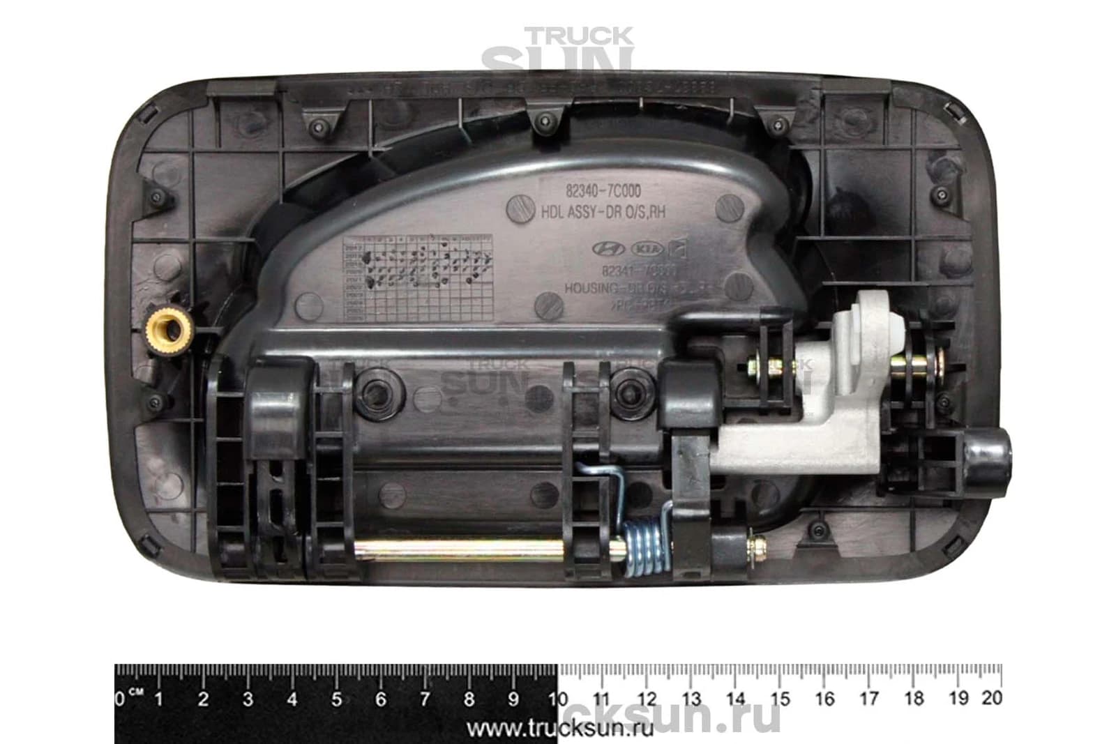 Ручка двери наружняя RH HD120/250/GOLD, изображение 2 из 2