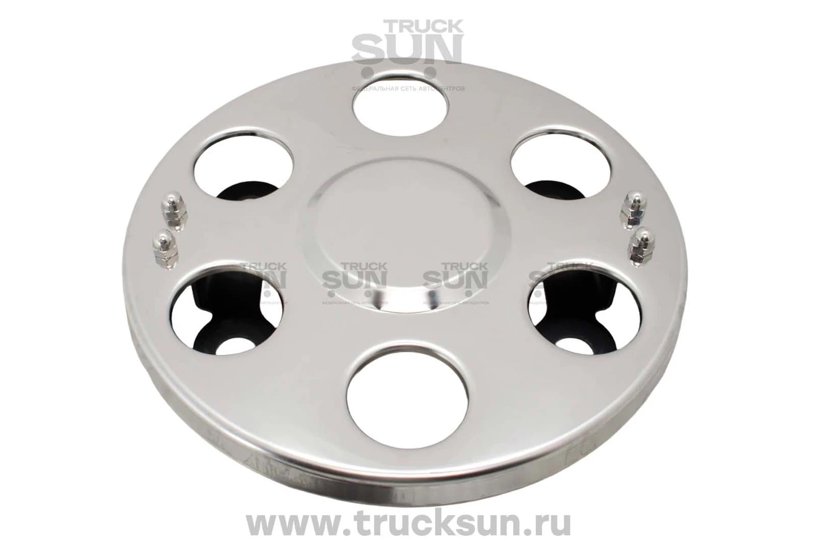 Колпак колеса декоративный JAC N80/КАМАЗ КОМПАС 9, изображение 4 из 5