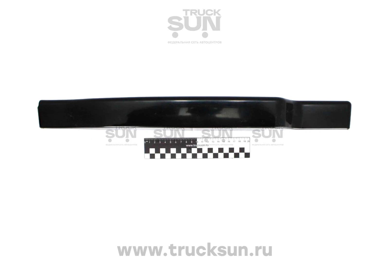 Накладка бампера RH HINO700 торцевая (черный пластик)